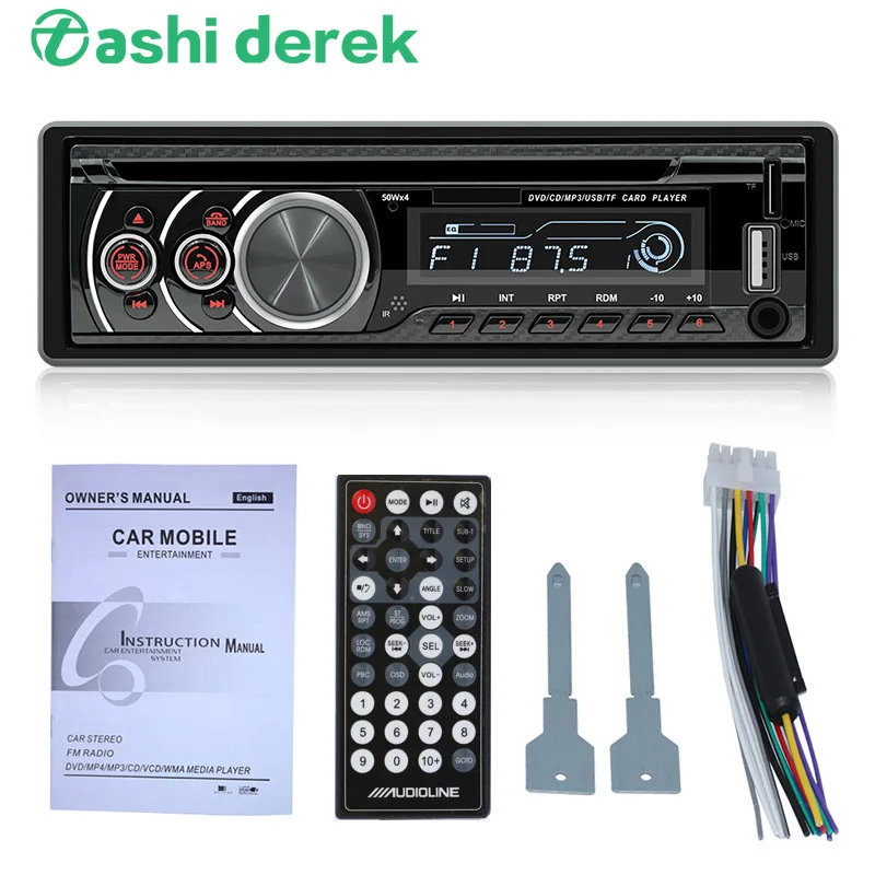 Новинка 8169A carbluetooth MP3-плеер Автомобильный CD/DVD/VCD аудиокарта U-диск радио хост HD