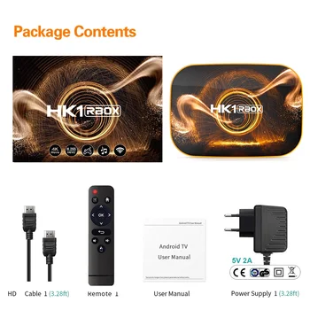 

HK1 RBOX R1 Android 10 4GB 64GB TVbox Android 10.0 Smart TV BOX Rockchip RK3318 4K 60fps USB3.0 Google Play Netflix Youtube