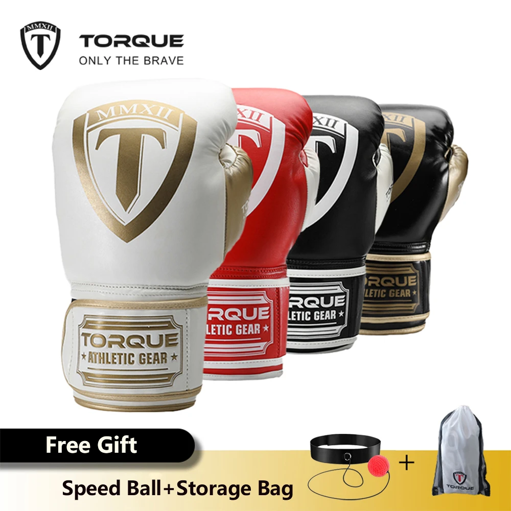 Torque Boxing Gloves For Men Women Equipment Kick Pu Karate ...