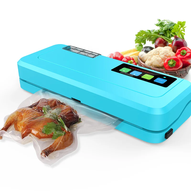 Fast Shipping 2018 New Household Vacuum Food Sealer Packaging Machine Vacuum packer Give free 10 Pcs Vacuum Bags P-290 4