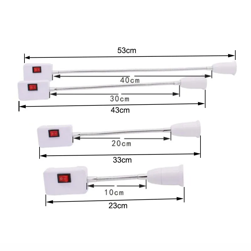 EU/UK Plug Flexible Extend E27 Light Lamp base power socket Bulb Extension Converter Adapter Wall Lamp Holder lamp holder,lamp bulb holder,socket converter,lamp base,lamp socket adapter,lamp socket extender