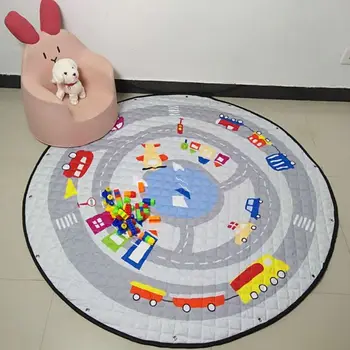

Kids Room Carpet Cute Baby Crawling Mat Cartoon Children Toy Game Storage Mats 19QF