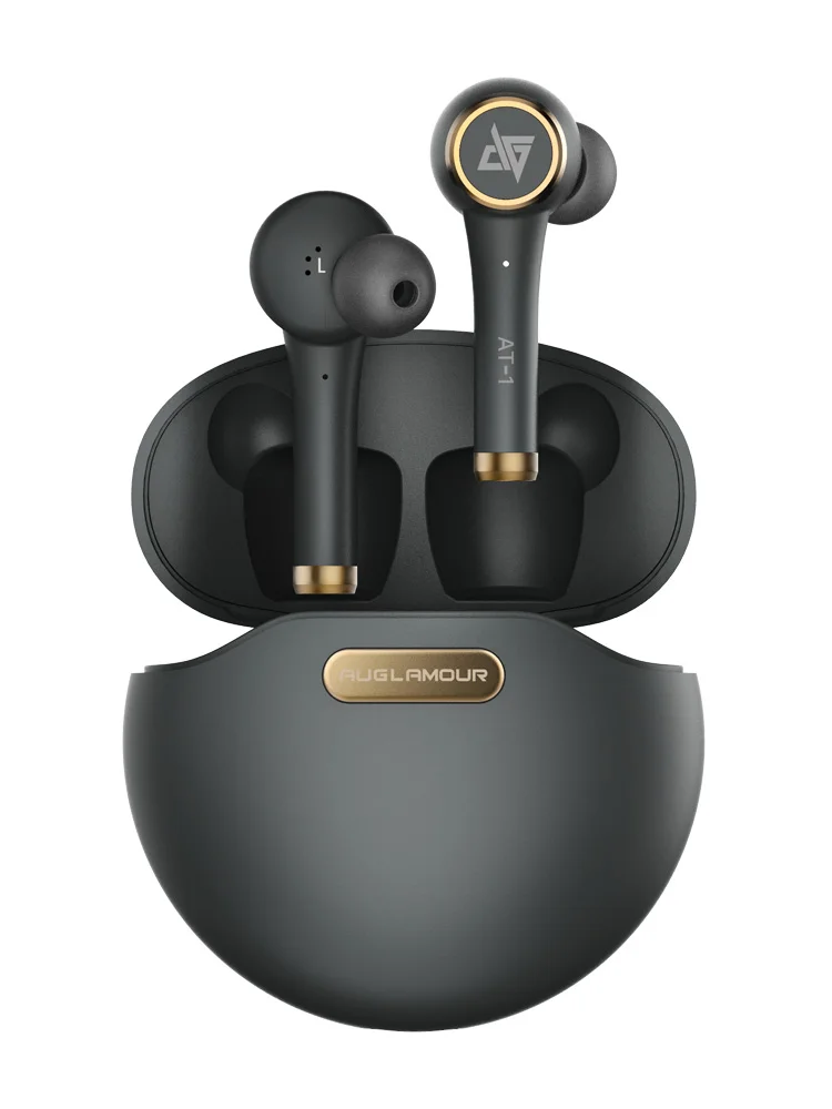 

AUGLAMOUR AT-1 Bluetooth 5.0 TWS Wireless Earphone Blutooth Noise Cancelling Earphone Waterproof In Ear Sport earphone zsx zs10