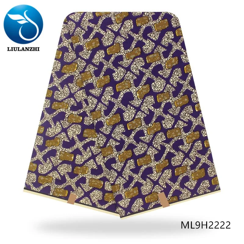BEAUTIFICAL воск Анкара 6 ярдов Высокое качество печать Африканский воск ткань хлопок tissu Анкара ML9H2208-25