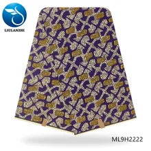 BEAUTIFICAL воск Анкара 6 ярдов Высокое качество печать Африканский воск ткань хлопок tissu Анкара ML9H2208-25