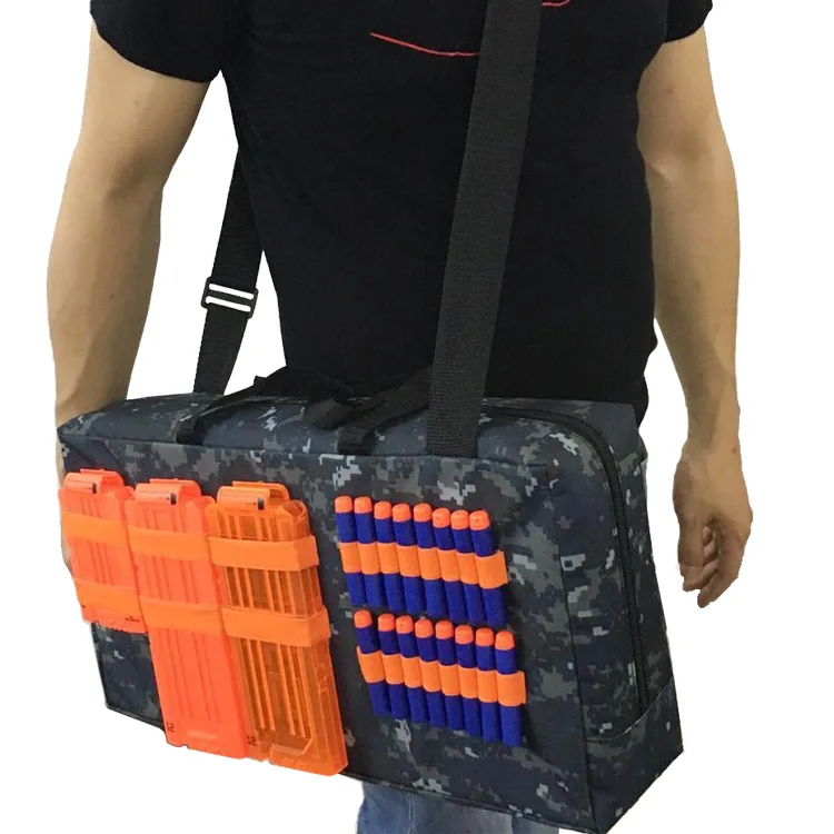 

Practical Multi-functional Toy Gun Accessories Transmitter Storage Backpack Tactical Game Satchel Bag Equipment
