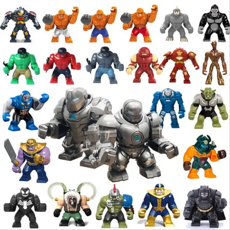 

Decool Marvel Super Hero Batman Groot Juggernaut Thanos Venom Bricks Building Block figue Toys Kid Gift Best Toys For Children