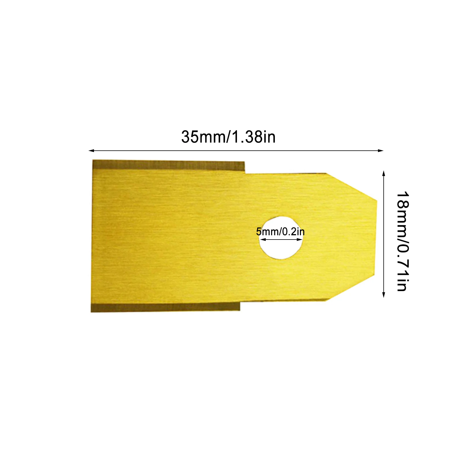 30 Pack Robotic Mower Blades 0.6mm With Screws Replacement Blade Anti-rust Durable Mower Cutter Automower