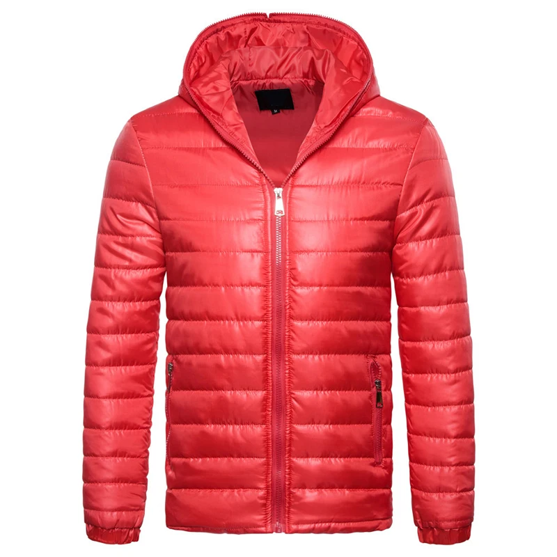 

Mens Padded Bubble Hooded Coat Puffer Quilted Jacket Winter Warm Bomber Outwear