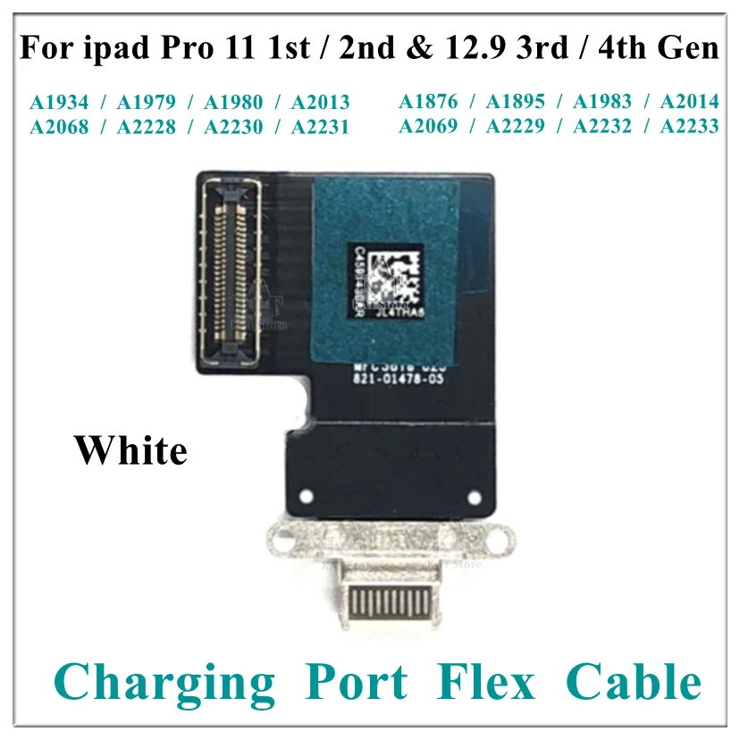 5pcs For Ipad Pro 11 1st 2nd 12.9 Inch 3rd 4th Gen 2018 Usb Charger