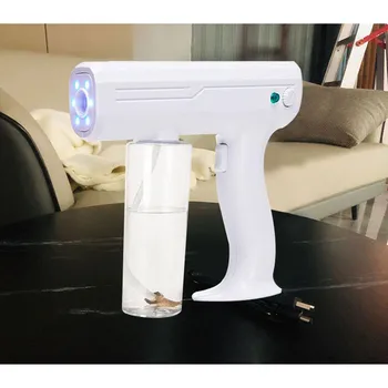 

Blue Nano Atomization Sterilizer for Disinfecting Car Low-temperature atomization design Wireless Atomizing Nano Sprays Bluray