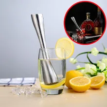 Фрукты из нержавеющей стали сверхмощный коктейль Мадлер сломанный лед палочка лимонный конус бар миксер барная посуда Mojito коктейль Diy напиток фрукты