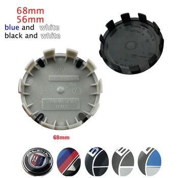 

80Pcs Car Styling 68mm 10 pin Auto Car Wheel Center Hub Caps Rim Caps Covers For BMW E46 E30 E39 E34 E60 E36 E38 M3 Logo Badge