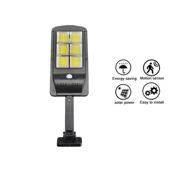 

120 LED Wireless Solar Light Outdoor Decor Waterproof PIR Motion Sensor LED Solar Wall Lamp For Outdoor Yard Garden Lamps 3 mode