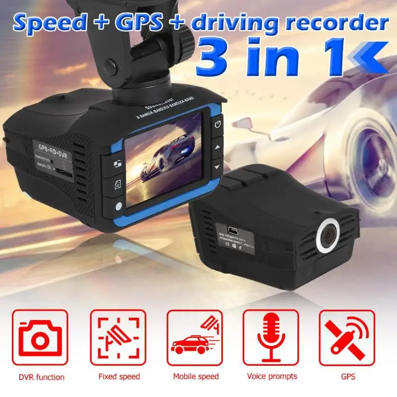 VODOOL Универсальный 2 в 1/3 1 VGR1/3 S Видеорегистраторы для автомобилей Dash Cam видео