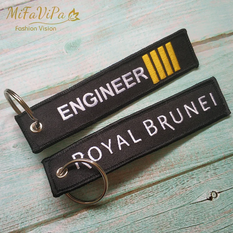 ROYAL BRUNEI ENGINEER KEY CHAINS