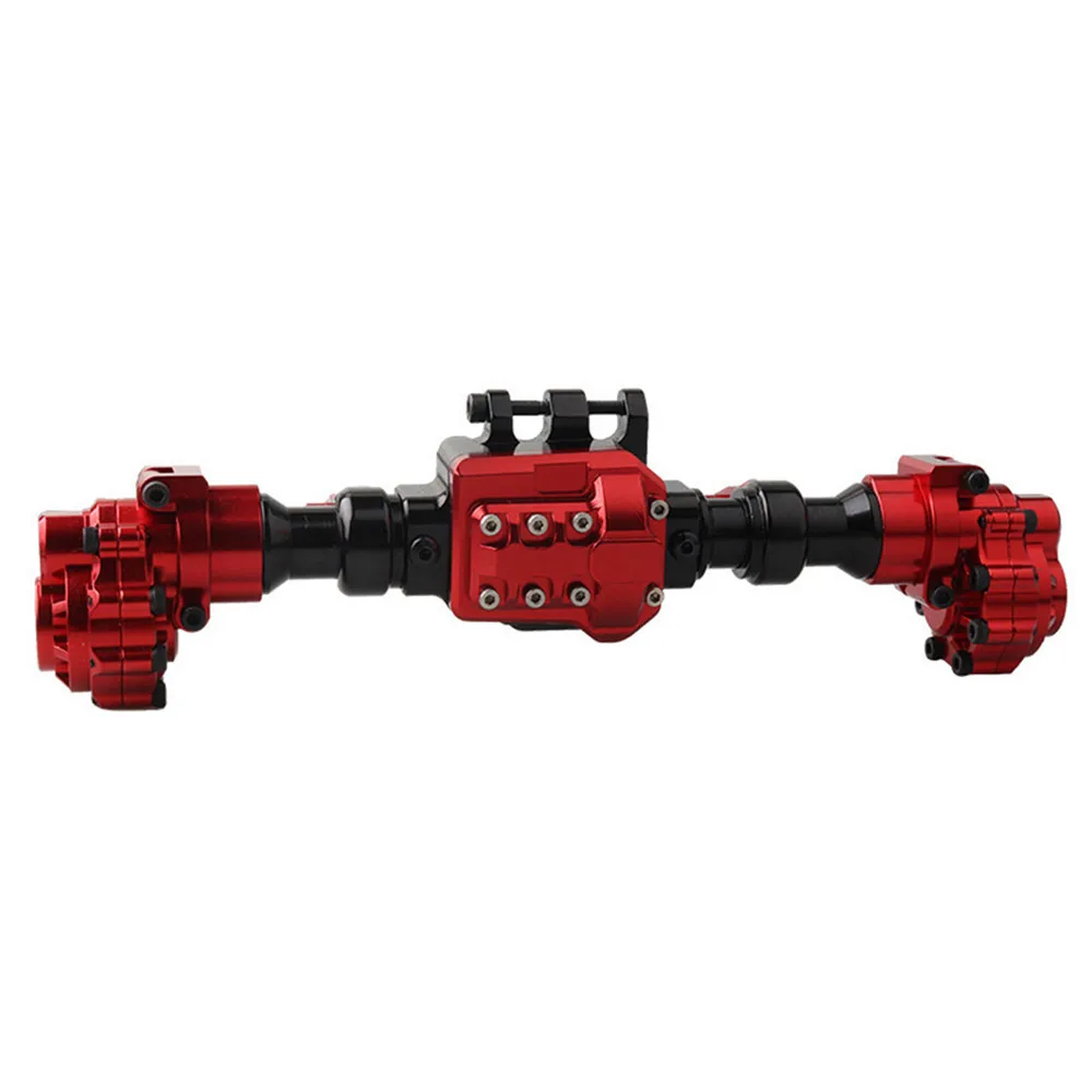 

For 1/10 Traxxas TRX-4 Defender RC Crawler Car Durable Metal Front Rear Portal Axle Housing Modification Upgrade Parts