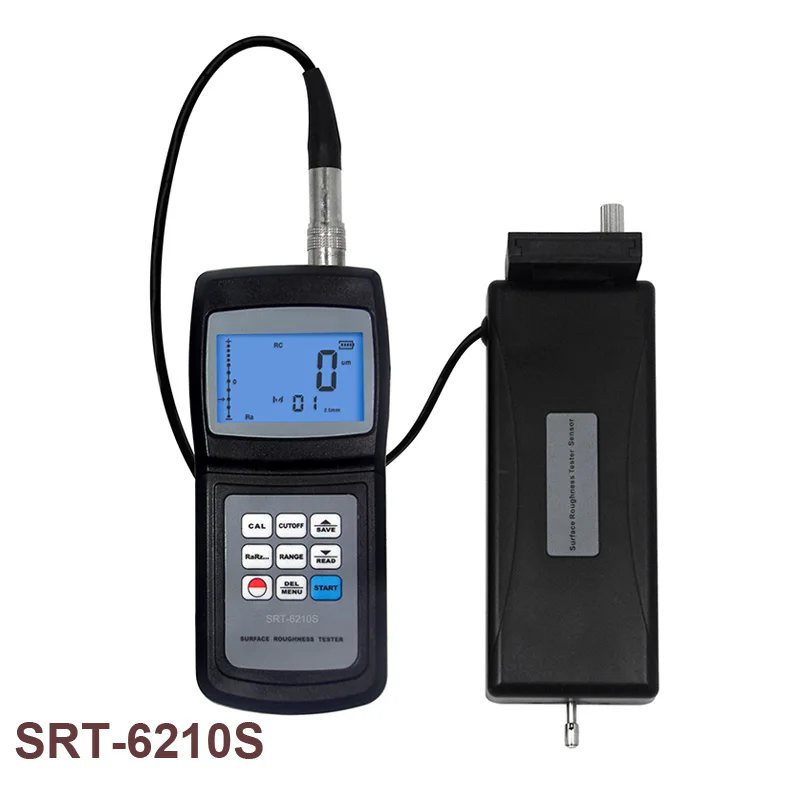 Цифровой тестер шероховатости поверхности SRT-6210S (Ra Rz Rq Rt) | Инструменты