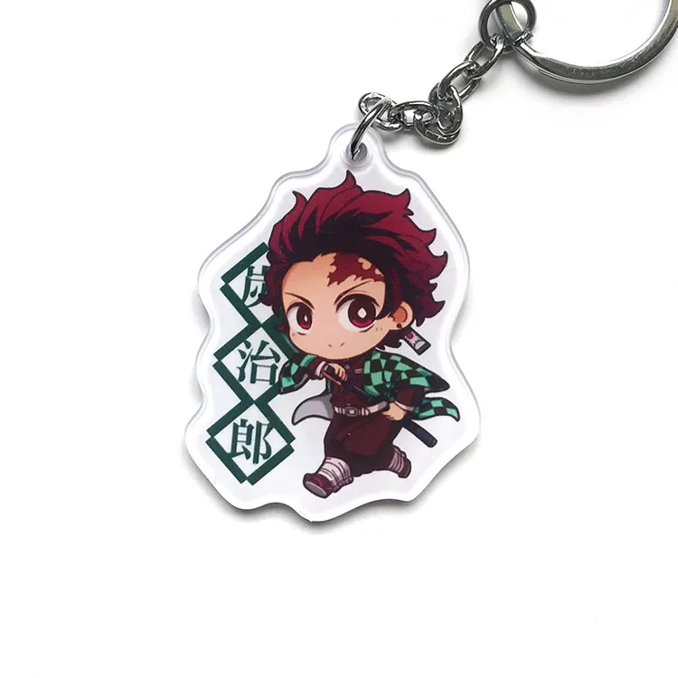 Demon Slayer: Kimetsu no Yaiba акриловый брелок для ключей аниме Kamado Tanjirou