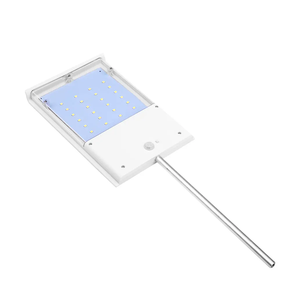 

Solar 6V Fence LED White Sensor Light Outdoor For Garden Yard Wall Street