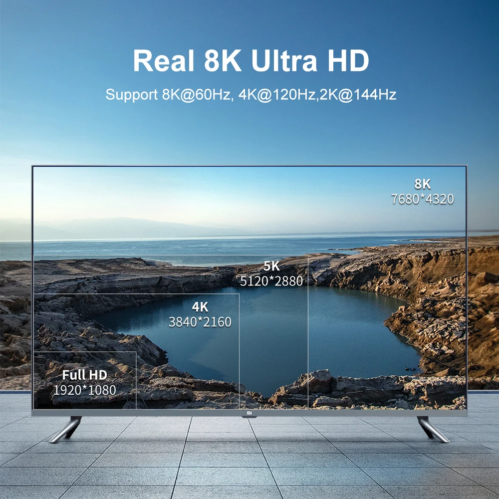 Moshou-cabo de Fibra Óptica Hdr Arc Hdcp 2.2 Amplificador tv Ps4 Ps5 Xbox Rtx3070 Rtx4090 8k @ 60hz 4k @ 120hz 48gbps - Image 3