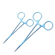 Титановый сплав прямой локоть головы всего зуба шаблон гемостатические щипцы косметические и Пластические хирургические инструменты мелкий узор hemost