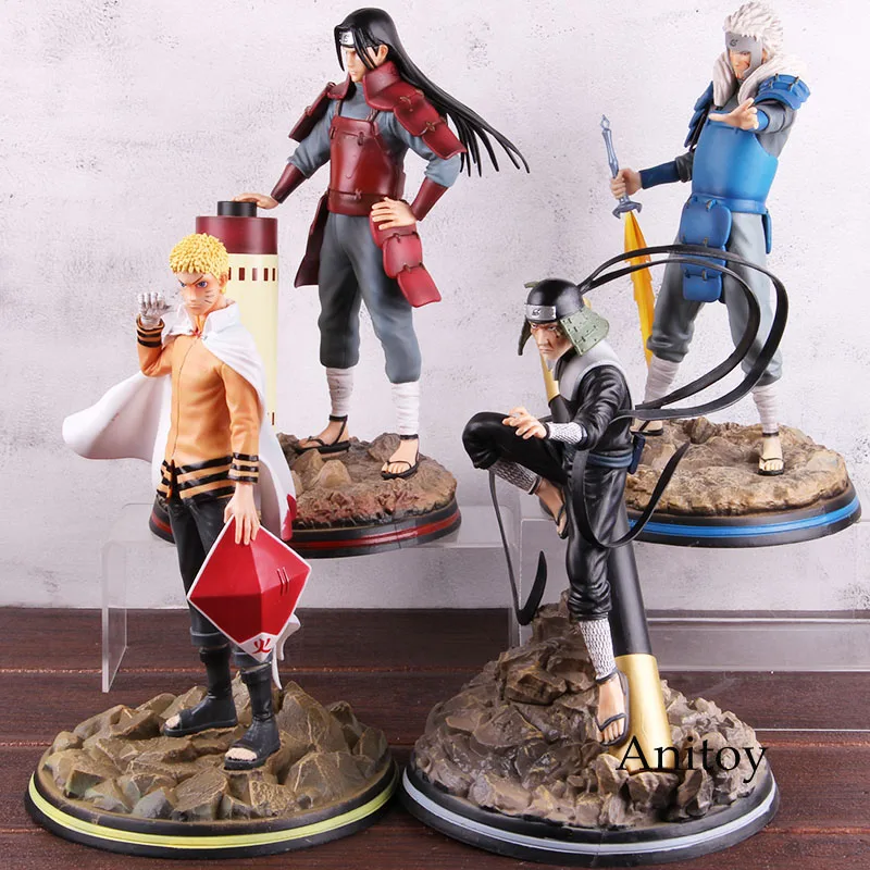 Наруто фигурка Shippuden Shodai Hokage Senju Tobirama kakahi Uzumaki Наруто фигурка Аниме ПВХ Коллекционная модель игрушки