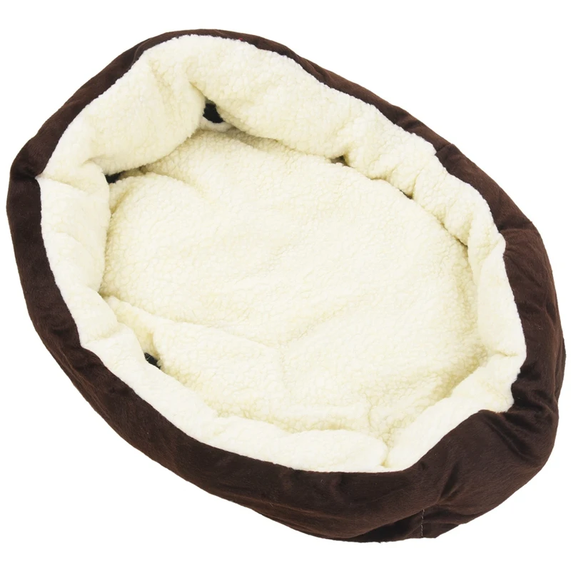 Cart Basket Niche removable cushion House Bed For Dog Cat Pet Size S 46*42*15cm COFFE | Дом и сад