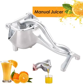 

Portable Manual Fruit Juicer Pomegranate Juice Squeezer Pressure Lemon Sugar Cane Citrus Juice 304 Stainless Steel Kitchen Tools