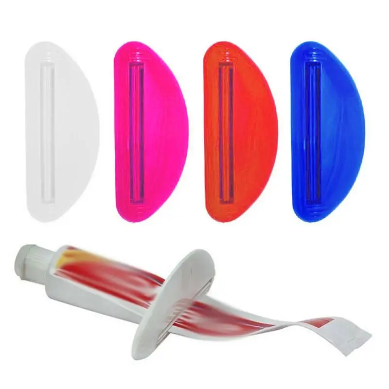 

Sexy Hot Lip Kiss Toothpaste Cream Squeezer Fun Lips Plastic Tooth Paste Dispenser Bathroom Tube Dispenser Rolling Tube Squeezer