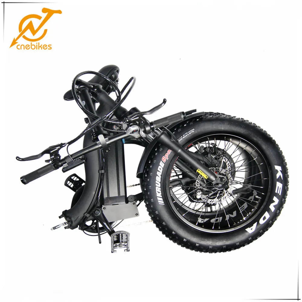 350w Cnebikes 20inch Sr20a 36v Folding Fat Tire Ebike Foldable Electric Bike Beach Cruiser Electric Bicycle Electric Bike Ebike