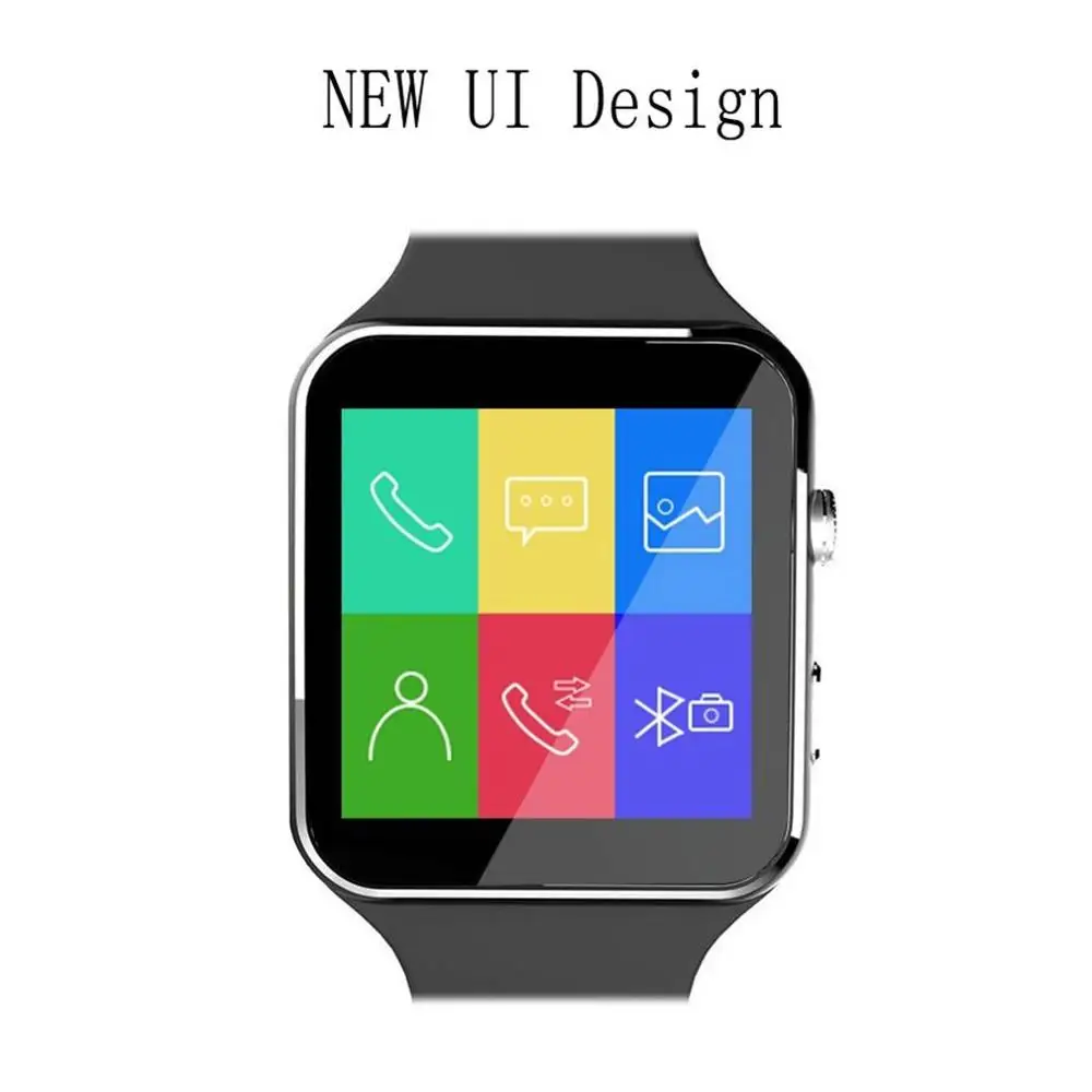 Cena X6 inteligentny zegarek mężczyźni wsparcie karty SIM TF z aparat telefon kolorowy ekran bransoletka sport krok monitorowania smartwatch bluetooth