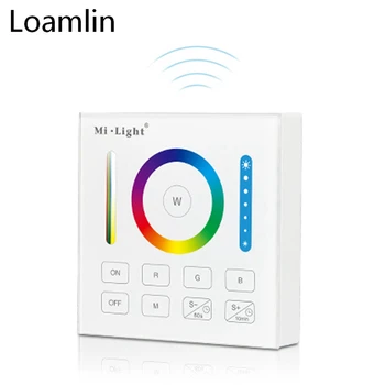 

Milight B0 Smart Touch Panel Remote RGB+CCT Led Controller Timing Function For Milight RGB RGBW RGBWW Led Controllers