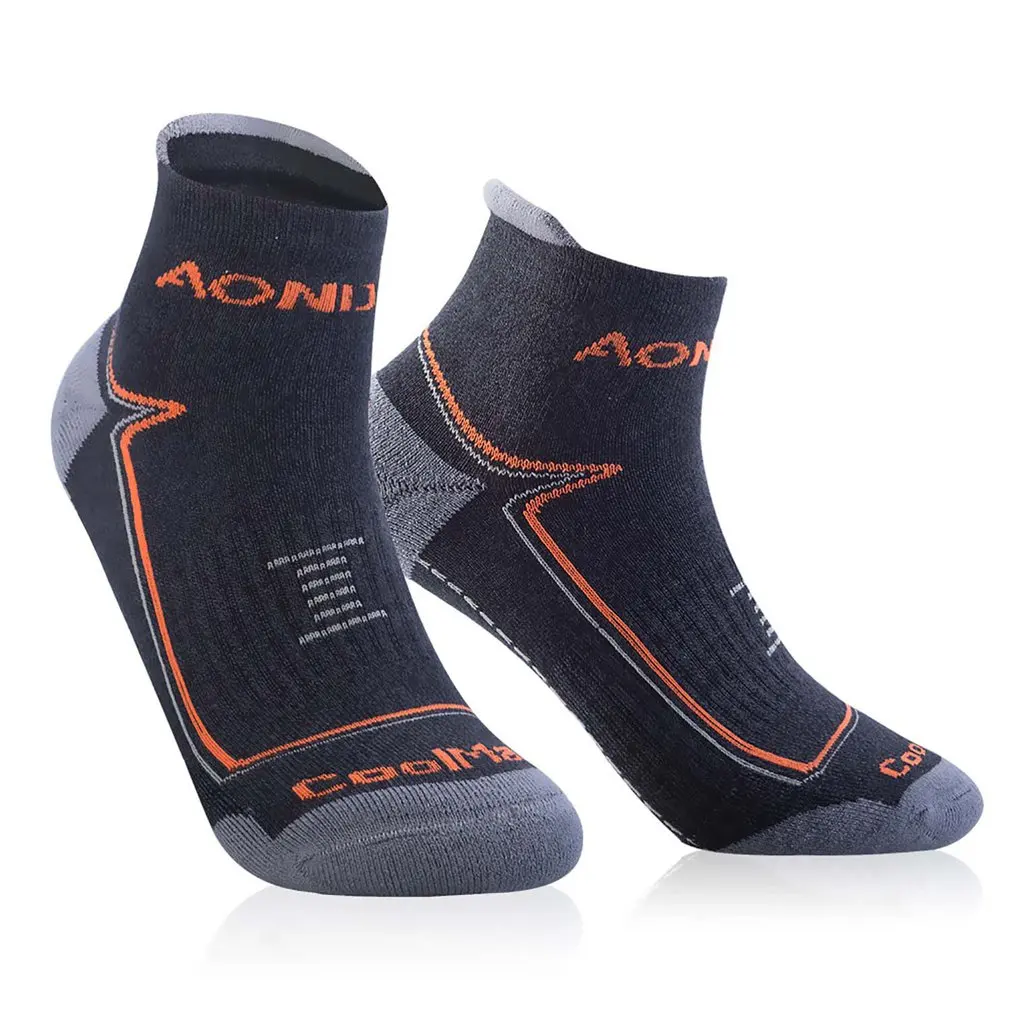 AONIJIE пот устойчивы к скольжению износостойкие и дышащие спортивные носки полотенце и Нейлон чулочно-носочные изделия Материал