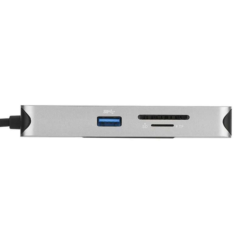Type-C к RJ45 VGA HDMI концентратор PD аудио адаптер конвертер для ПК компьютера LSMK99
