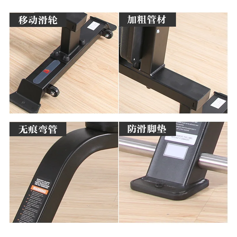 MIYAUP-Gym Commercial Push Fitness Chair, Right Angle Shoulder Press, Training Triceps, Dumbbell Bench