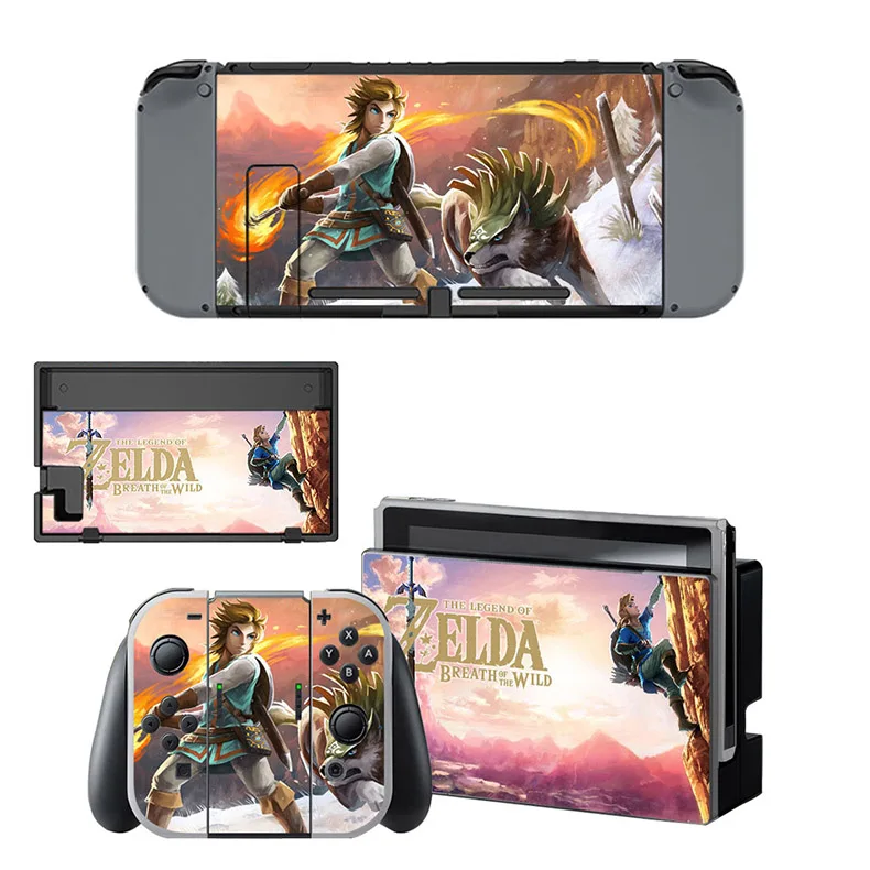 Nintendo switch кожа легенда о Зельде Zend переключатель наклейки Наклейка для nintendo Switch консоль Joy-con контроллер док-станция