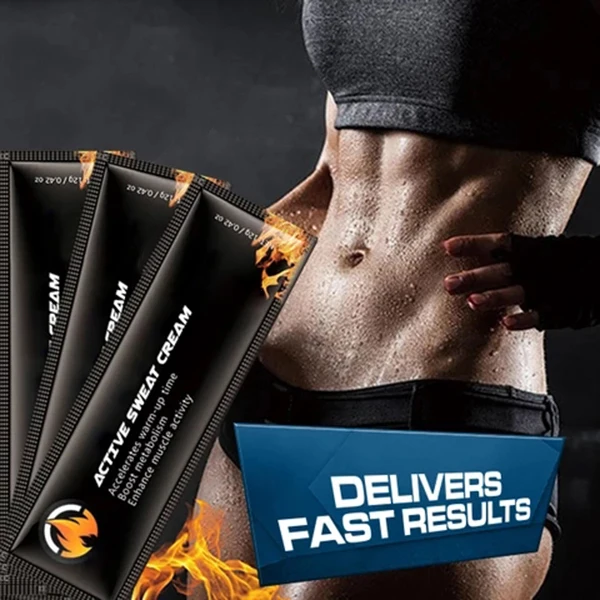 10Pcs/Bag Slimming Cream Sweat Lose Weight Accelerate Muscle Activity Cream RJ99