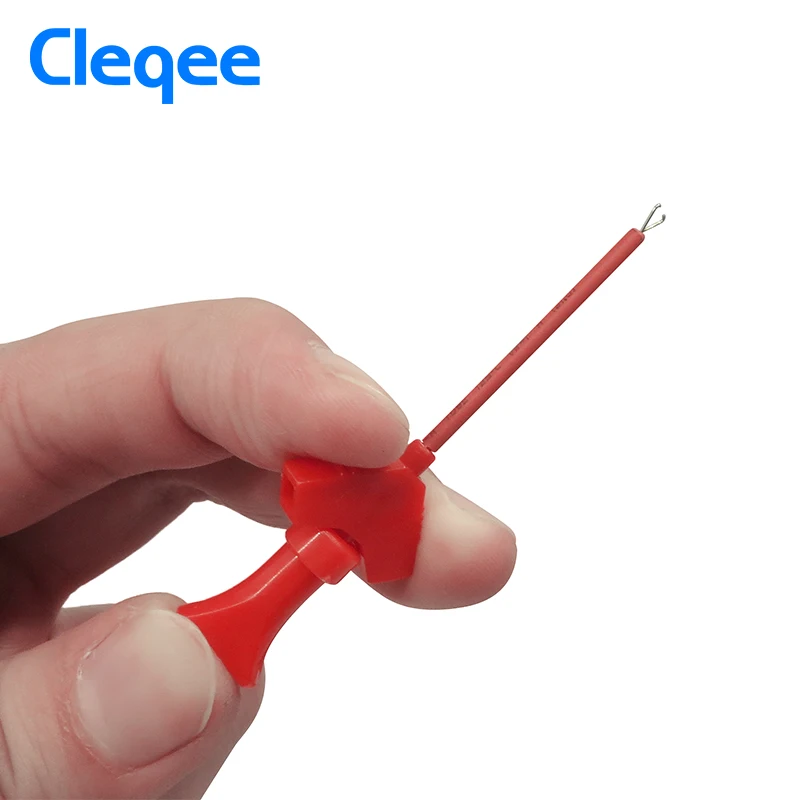 Cleqee P1503E датчики для мультиметра Тестовые провода комплект с пинцетом кабель со штекером типа банан Сменные иглы цифровой мультиметр щупа