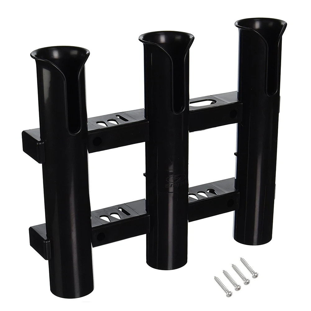 

3 Tube Easy Install Lightweight Outdoor Durable Boat Fishing Supplies Support Fishing Rod Holder Portable