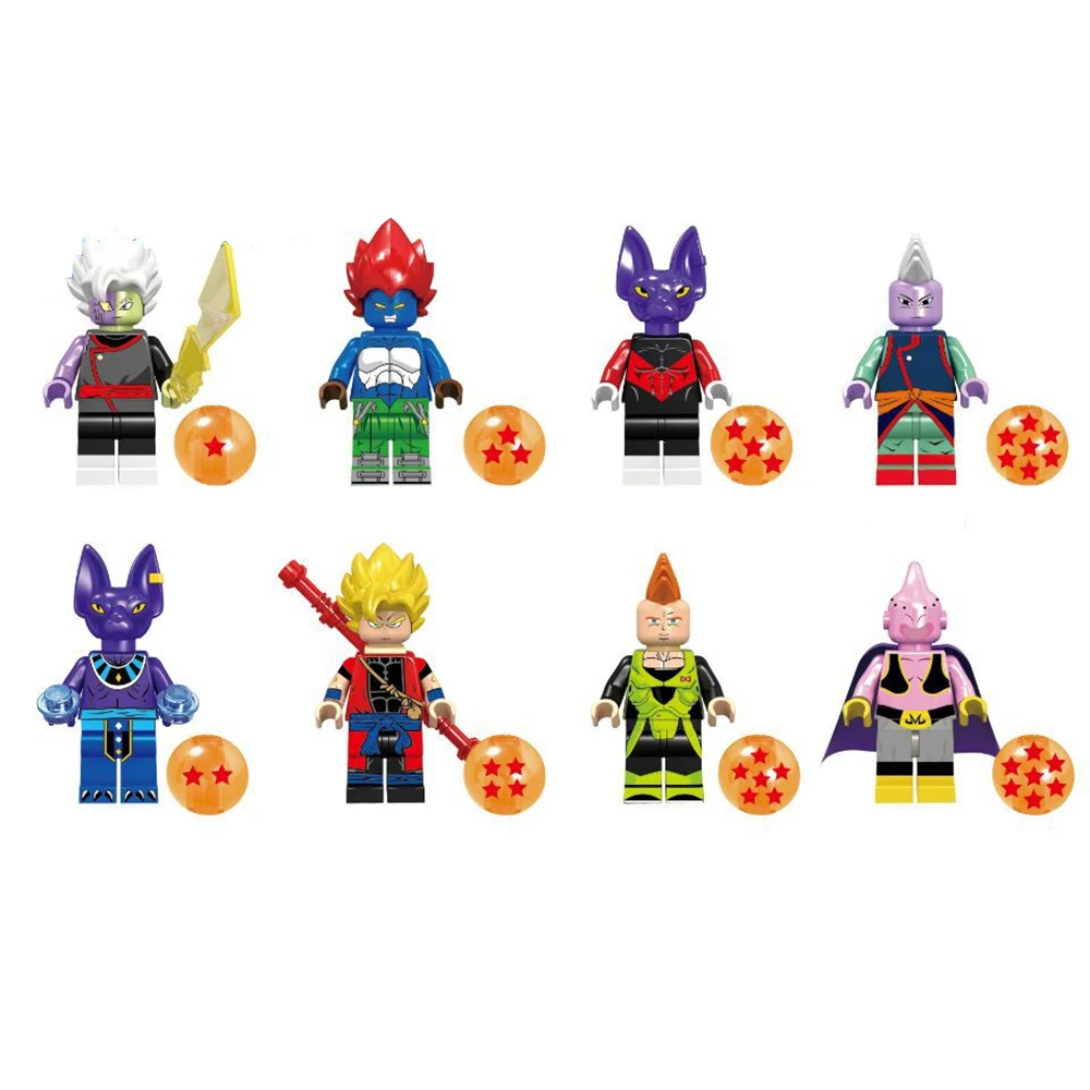 lego dragon ball super goku black