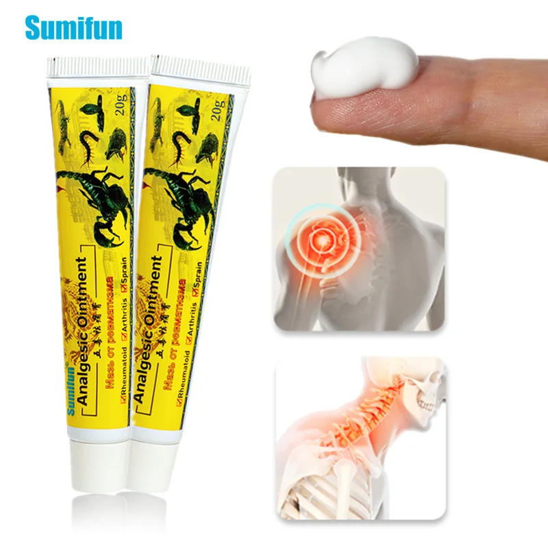 Sumifun 1 шт мазь скорпиона мощная рельефная мышца боль в спине невралгия кислота