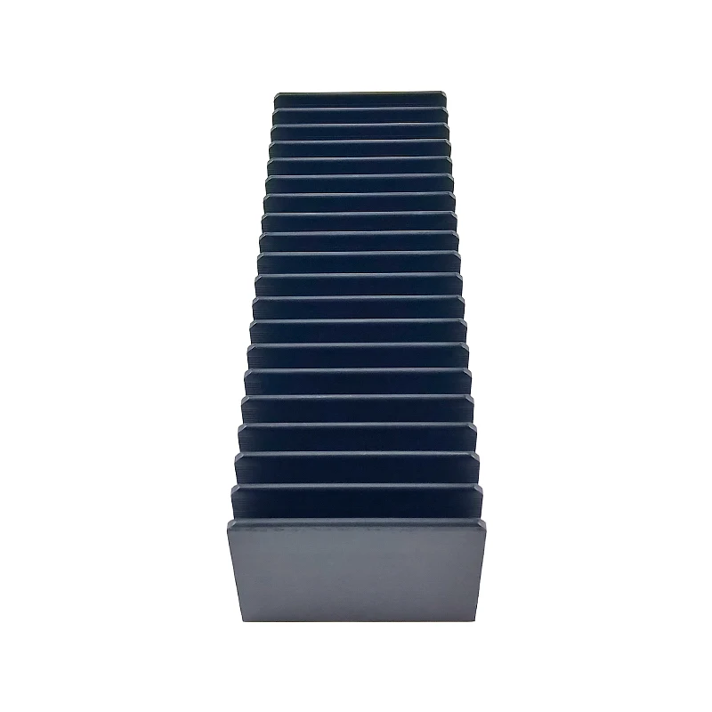 Dissipador de Calor de Alumínio Espessamento para Power Ghxamp Amplificador Especial Amp 155*50*40mm Preto Oxidado 1pc Lm3886 Tda7293 - Image 4