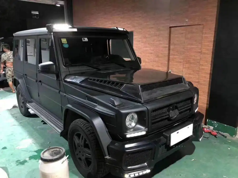 B rabus G900 капот из углеродного волокна автомобильный передний бампер крышка
