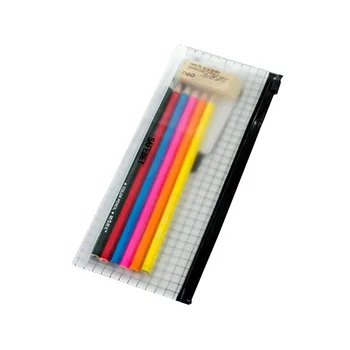 

PVC Storage Pouch Zipper Toiletry Toothbrush Transparent Travel Cosmetic Bag Practical Women Bathroom Beauty Makeup Organizer