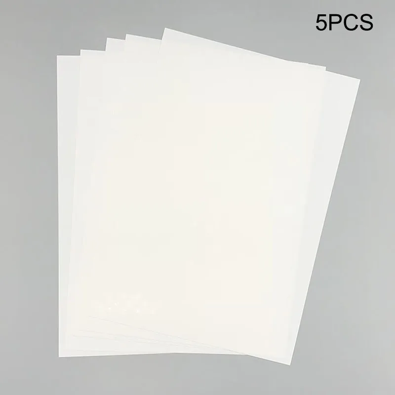 Новинка; Лидер продаж 5 шт./компл. Цвет термоусадочный лист Пластик Magic Бумага лист для образовательных поделки своими руками SMR88 - Цвет: White