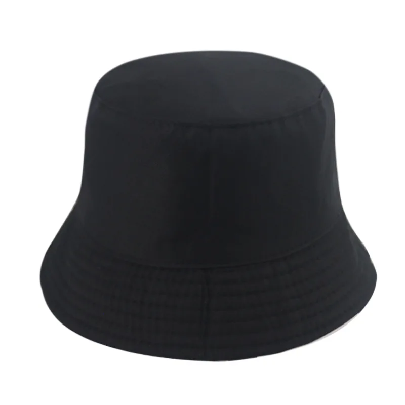 Cute Reversible Black White Cow Print Bucket Hats Men Women NEW Fashion Summer Sun Hat Fisherman Cap Travel