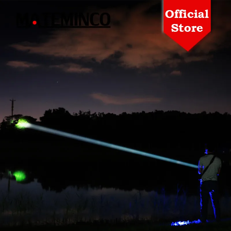 Mateminco FW1 – Torcia LEP Da 562 Lumen – Portata 2900 Metri – Ricaricabile USB-C – Torcia Spotlight A Lungo Raggio