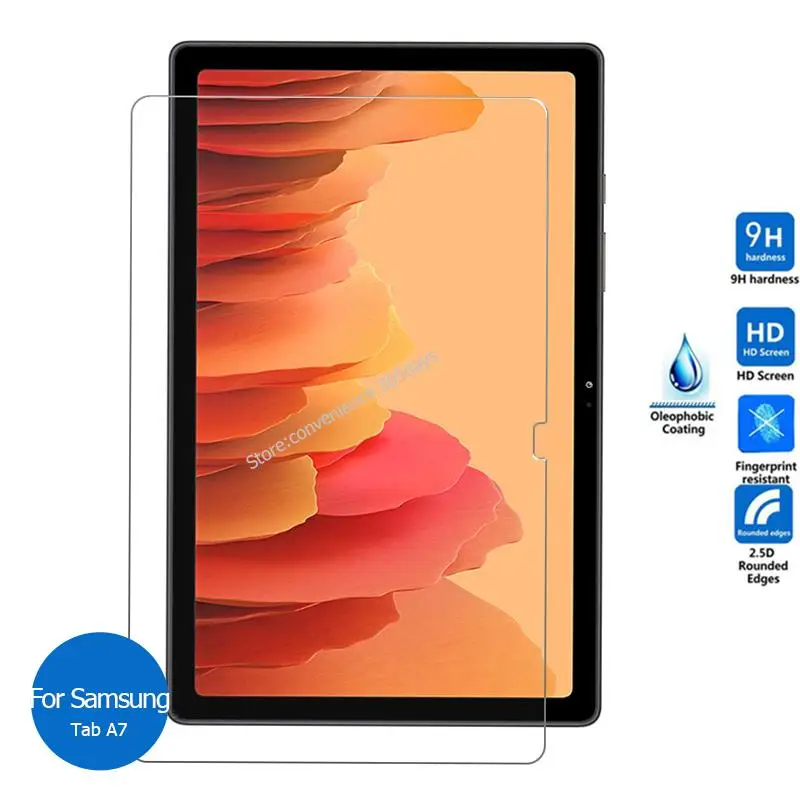 Закаленное защитное стекло 9h для Samsung Galaxy Tab A7 Защитная пленка A 7 SM T500 T505 T 500 505 |
