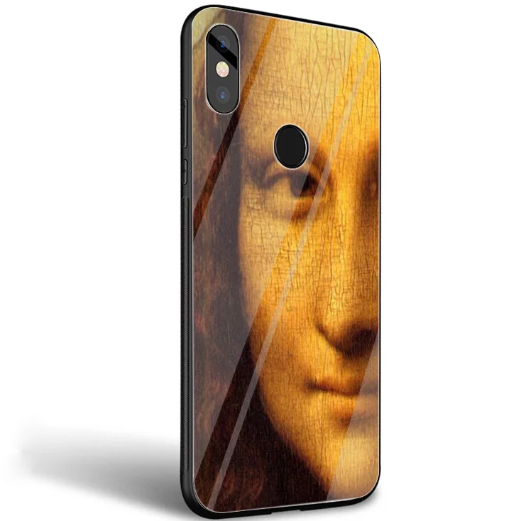 G8 Mona Lisa By Leonardo Da Vinci стеклянный чехол для телефона Xiaomi mi 8 Lite 9 A1 A2 Red mi Note 5 6 7 Pro 6A 4X Pocophone F1 чехол - Цвет: G8